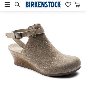 esra cognac wedge shoes